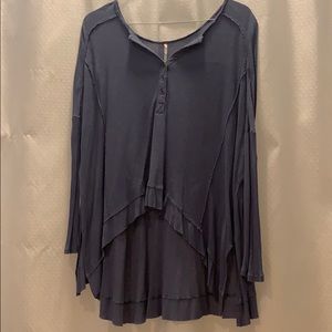 Free People long-sleeve shirt